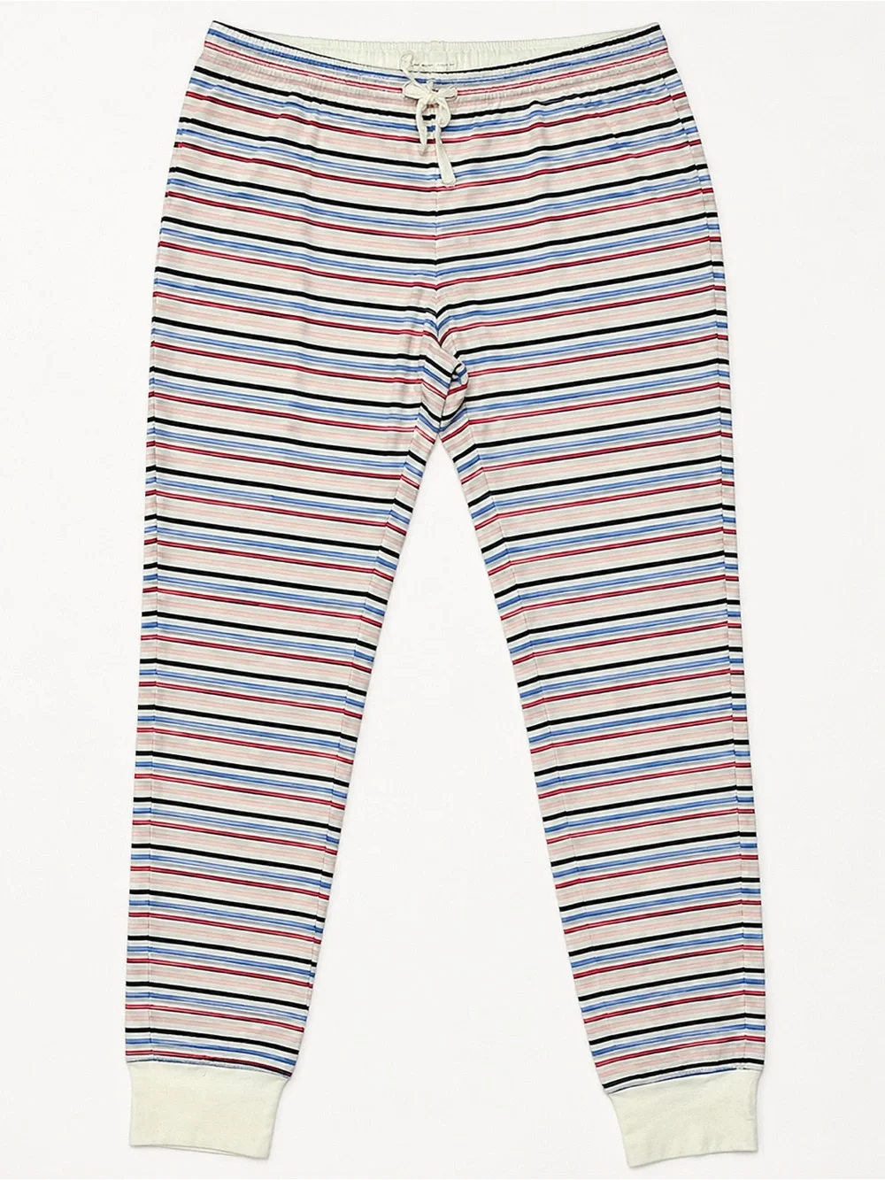 L.L.Bean Super Soft Striped Henley Pajama Set XS